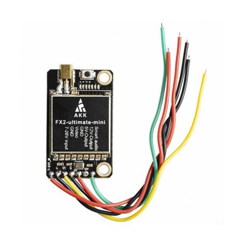 AKK FX2 Ultimate Mini Intl 5.8GHz 40CH 25/200/600/1200mW Smartaudio FPV Transmitter (MMCX-SMA) [1382